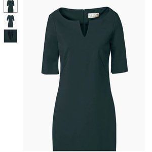 MM Lafleur Dark Green Narie Sheath Dress Size 8 *Offers Welcome!*
